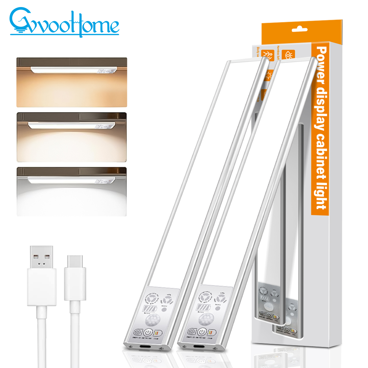 HCP250 电量显示三色橱柜灯