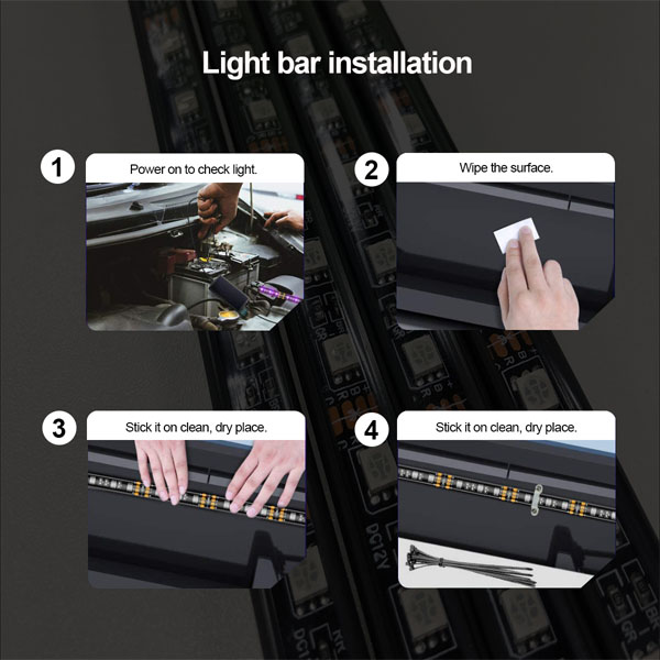 HCP014 蓝牙汽车氛围灯