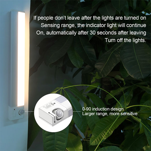 90度感应橱柜灯