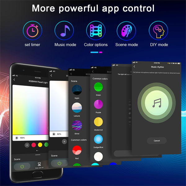 HCP023 蓝牙投光灯