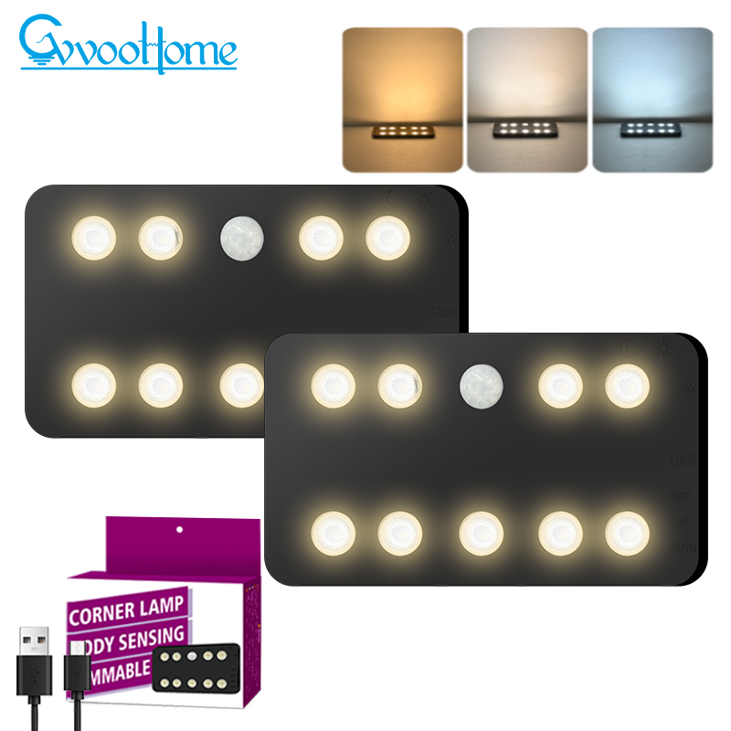 HCP260-九灯人体感应壁灯