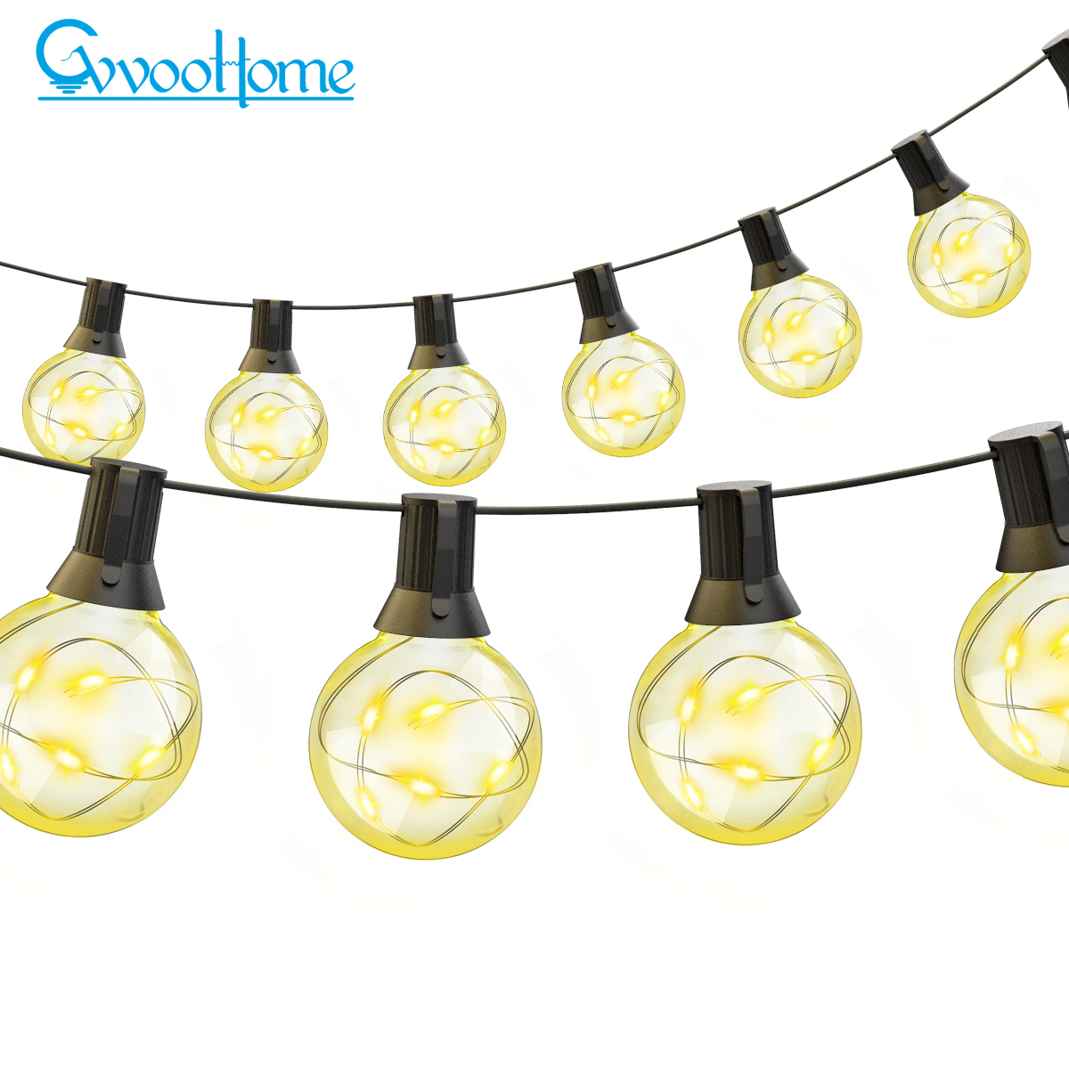 HCP064  G40铜线户外灯串