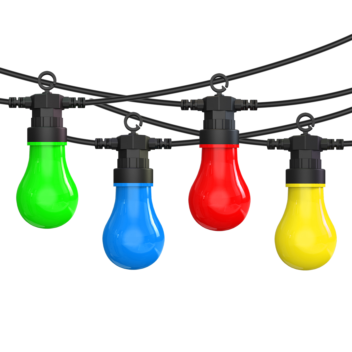  HCP086  G60四色户外灯串