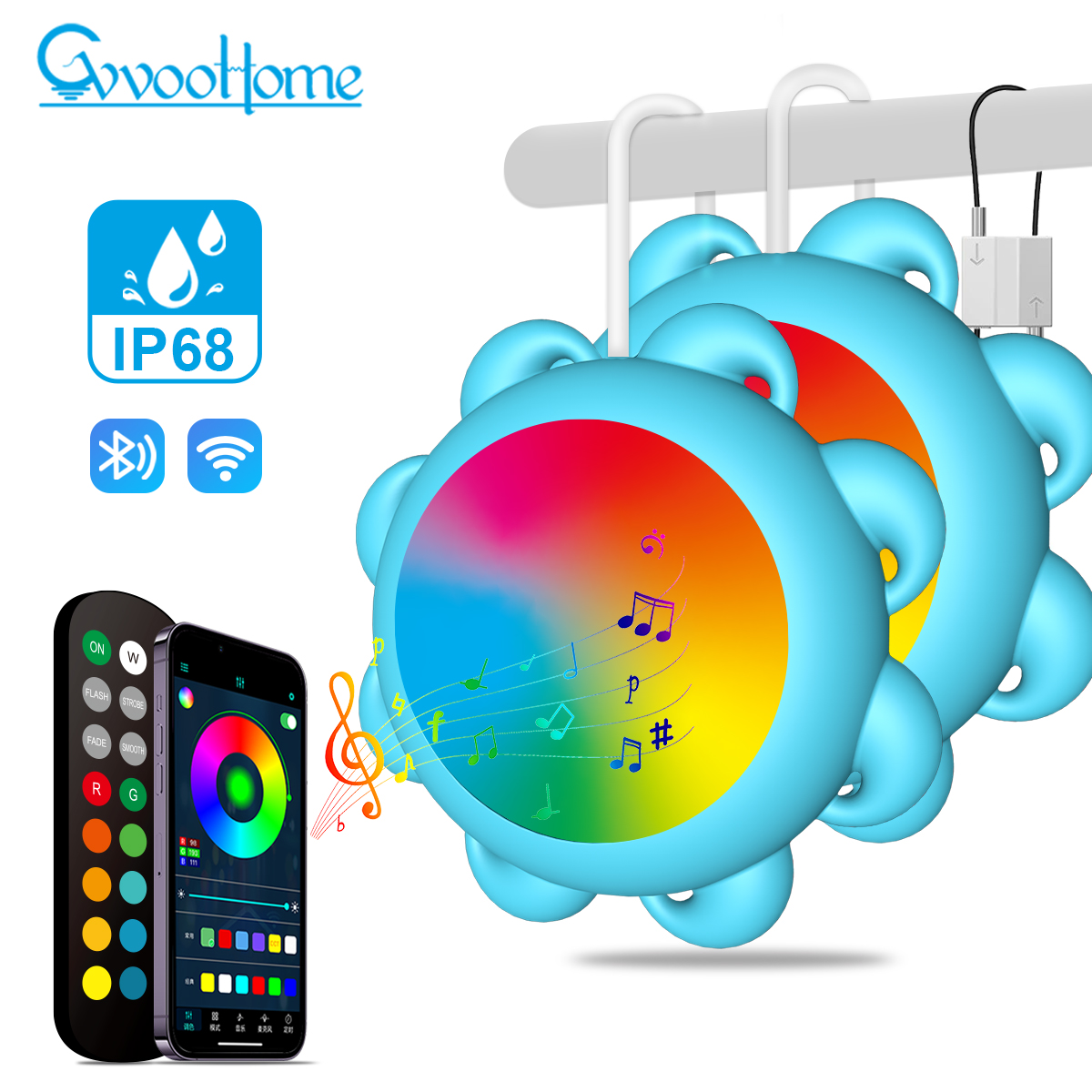 HCP157  八爪鱼泳池灯