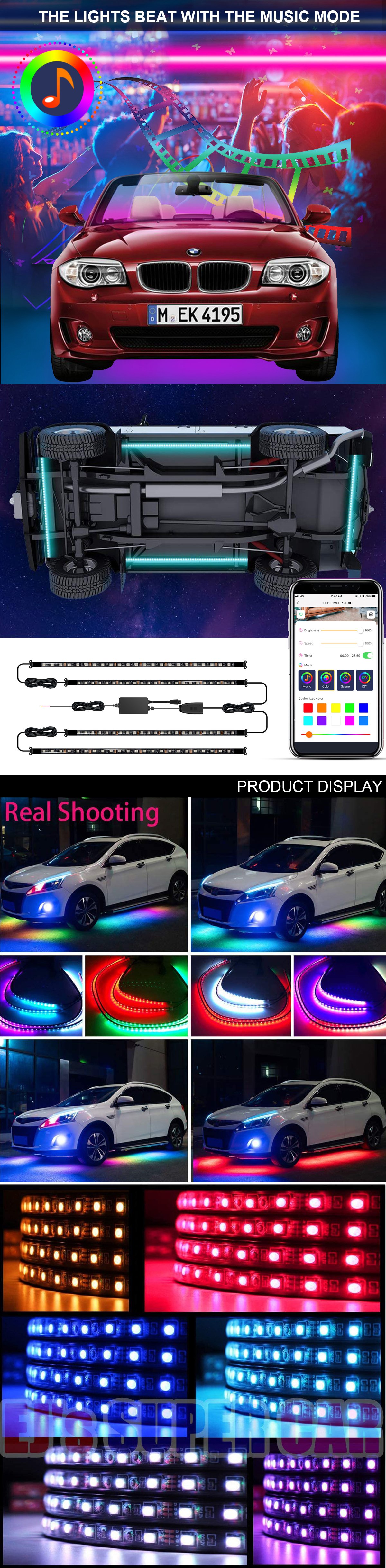 Bluetooth Car light bar 