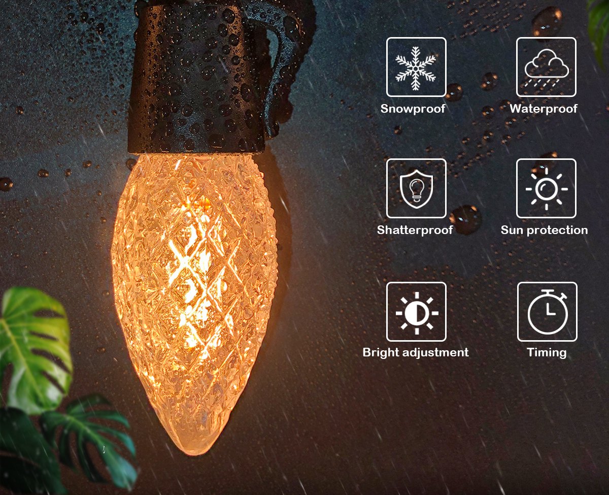 Monochrome light string